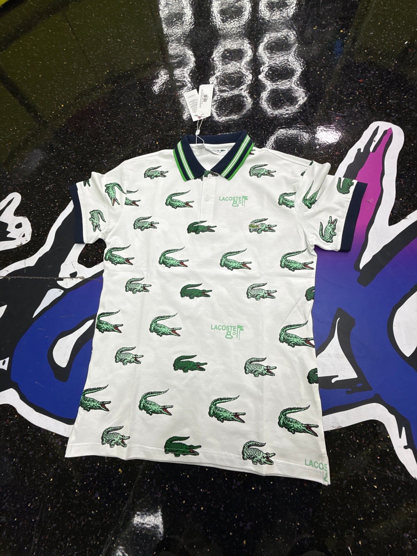 ALIGATOR COLAR TSHIRT (ON HAND)