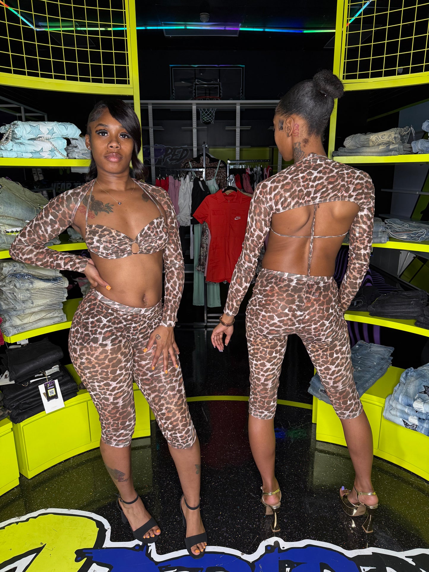 LEOPARD 3 PIECE SET (ON HAND)