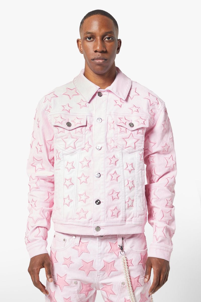 GUAPI PINK DEMIN JACKET (ON HAND)