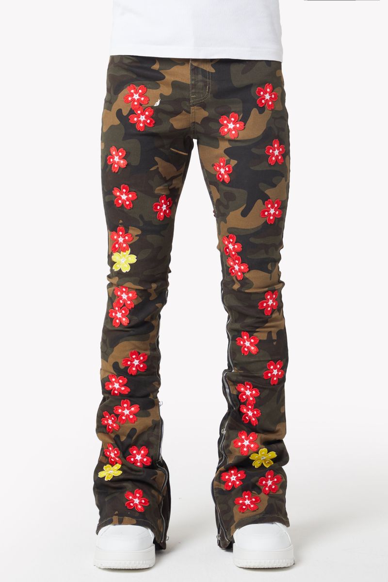GUAPI CAMO BLOSSOM DENIM (ON HAND)