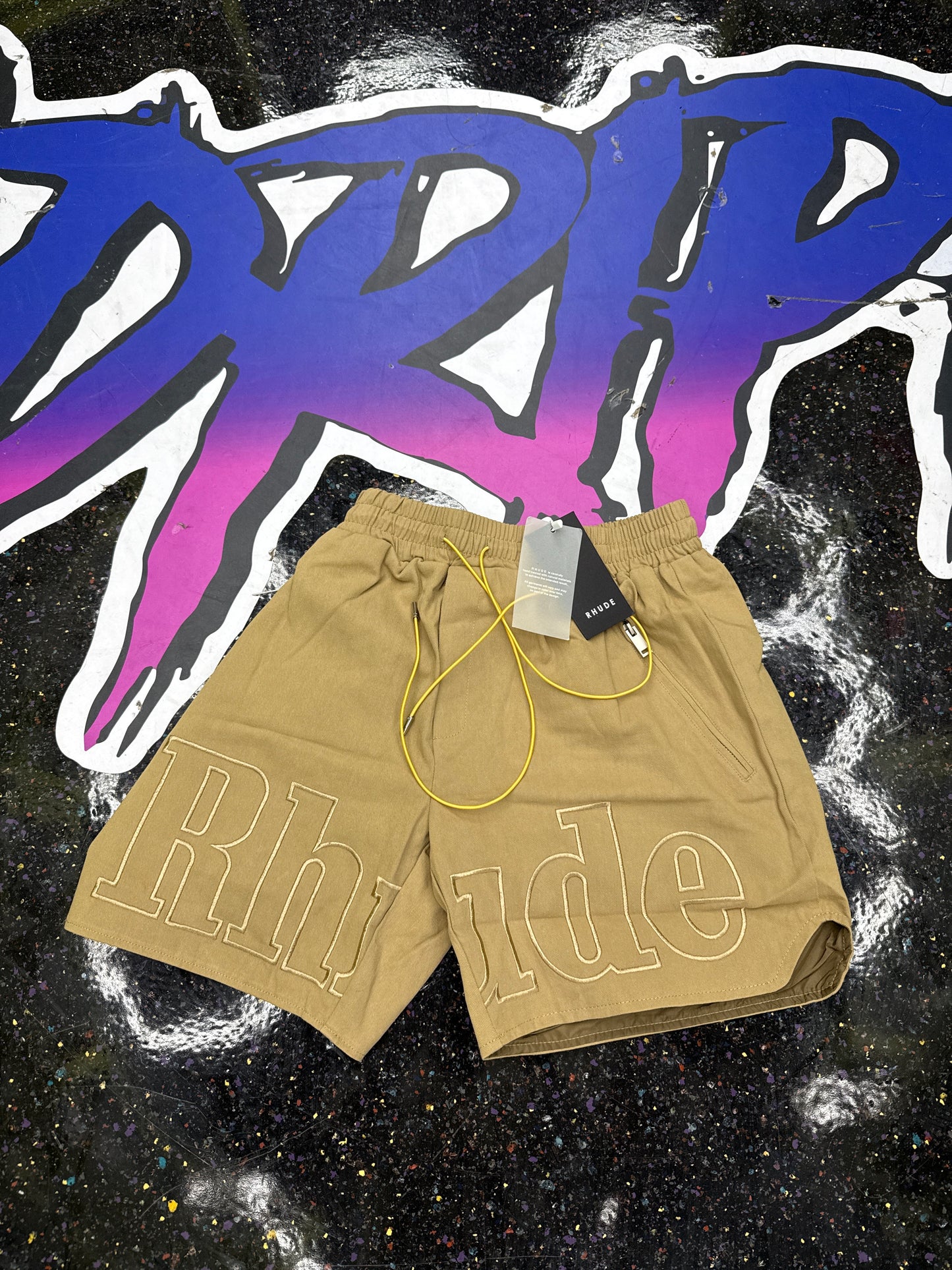 RUDE KHAKI SHORTS (ON HAND)