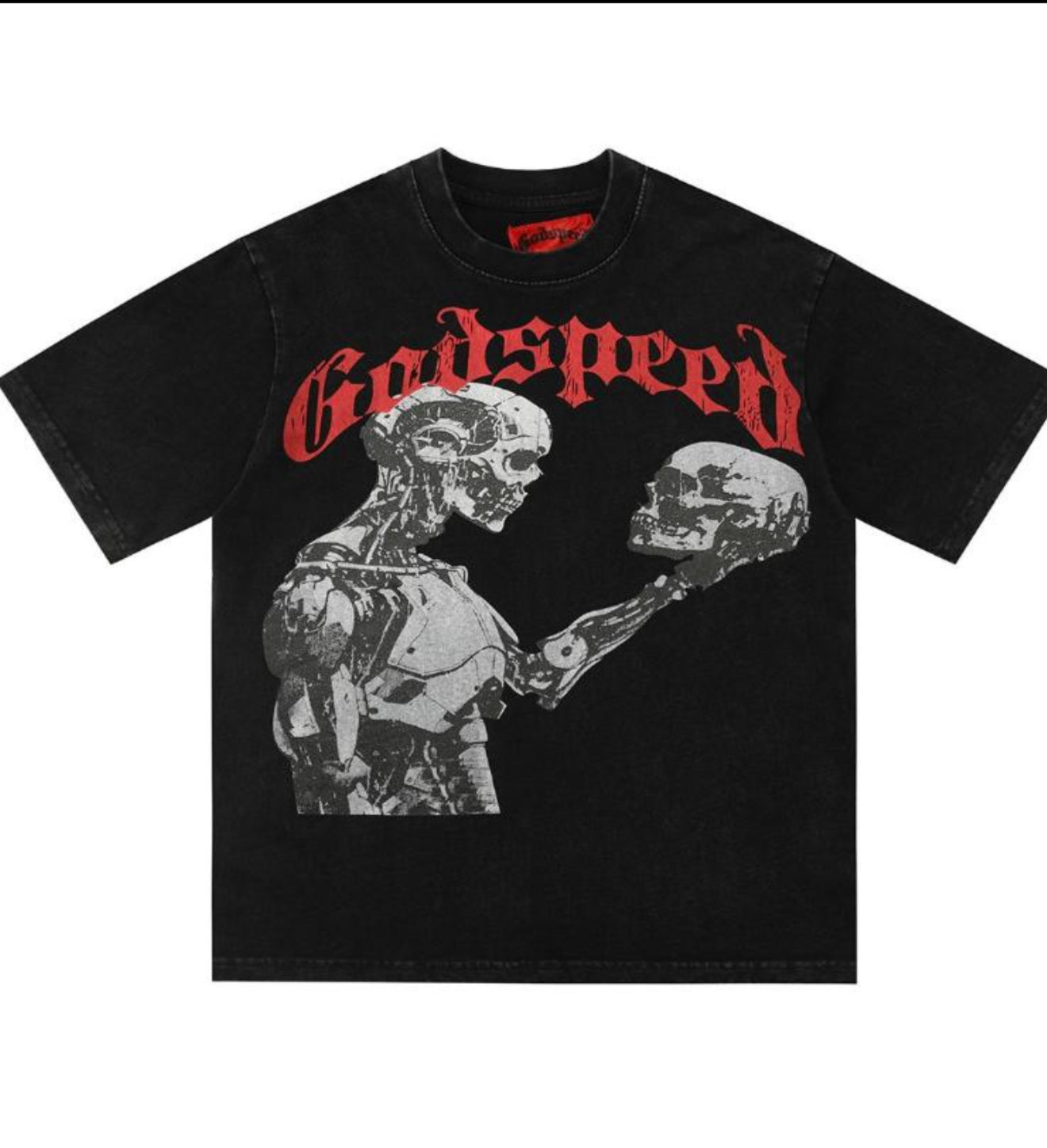 GODSPEED SKULL T SHIRT (ON HAND)