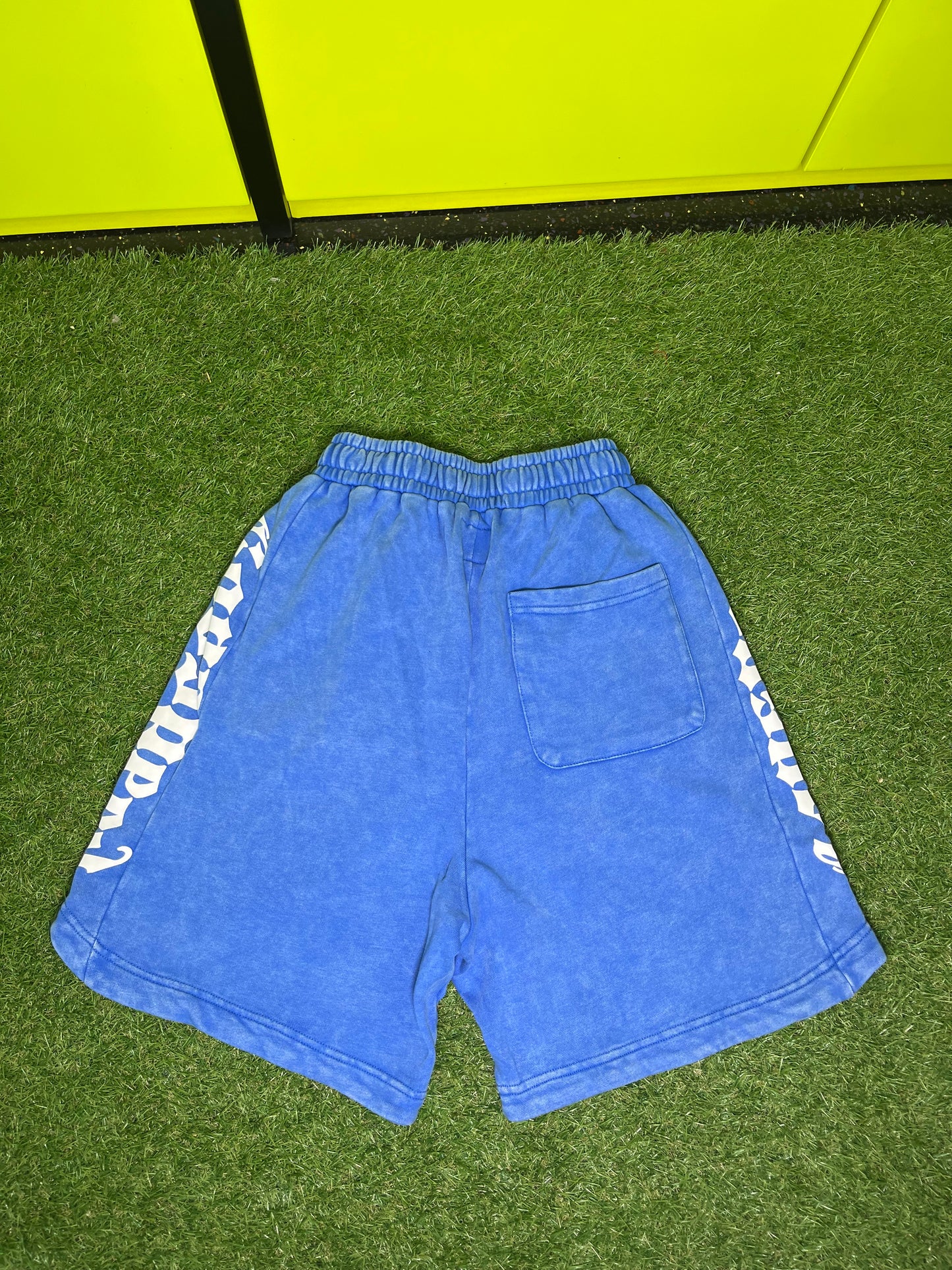 GODSPEED COURTSIDE BLUE WASHED SHORTS (ON HAND)