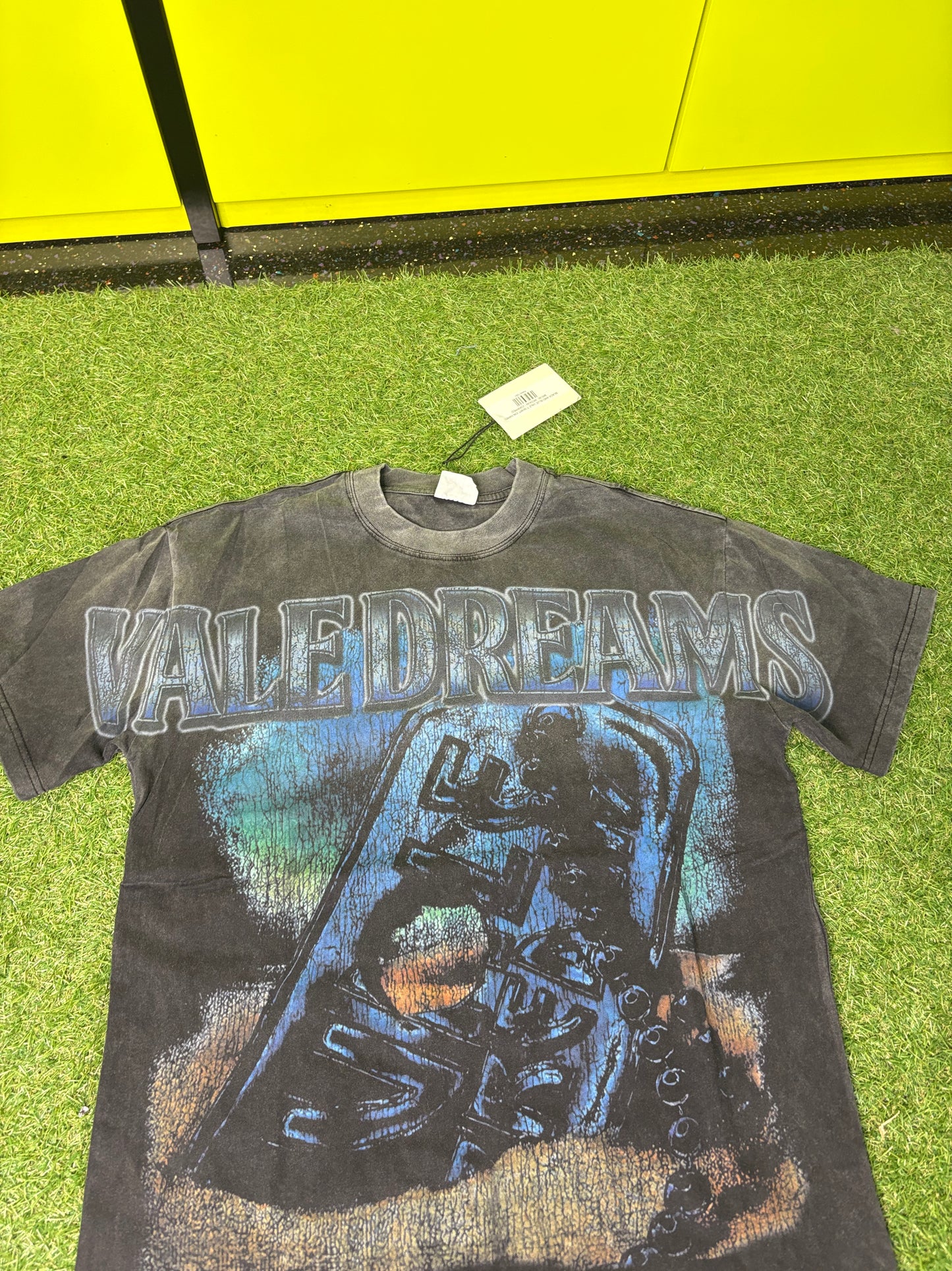 GRAY/BLUE VALE T SHIRT (ON HAND)