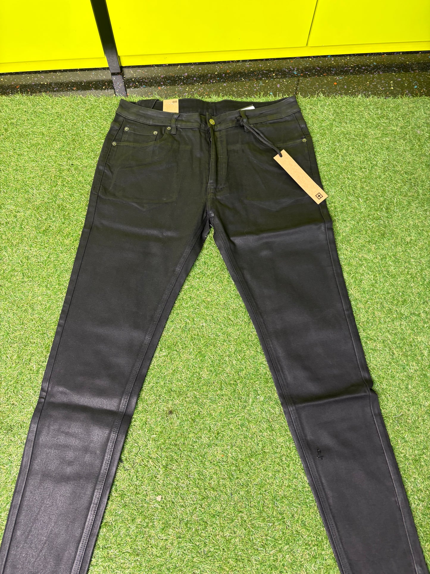BLACK KSUBI JEANS (ON HAND)