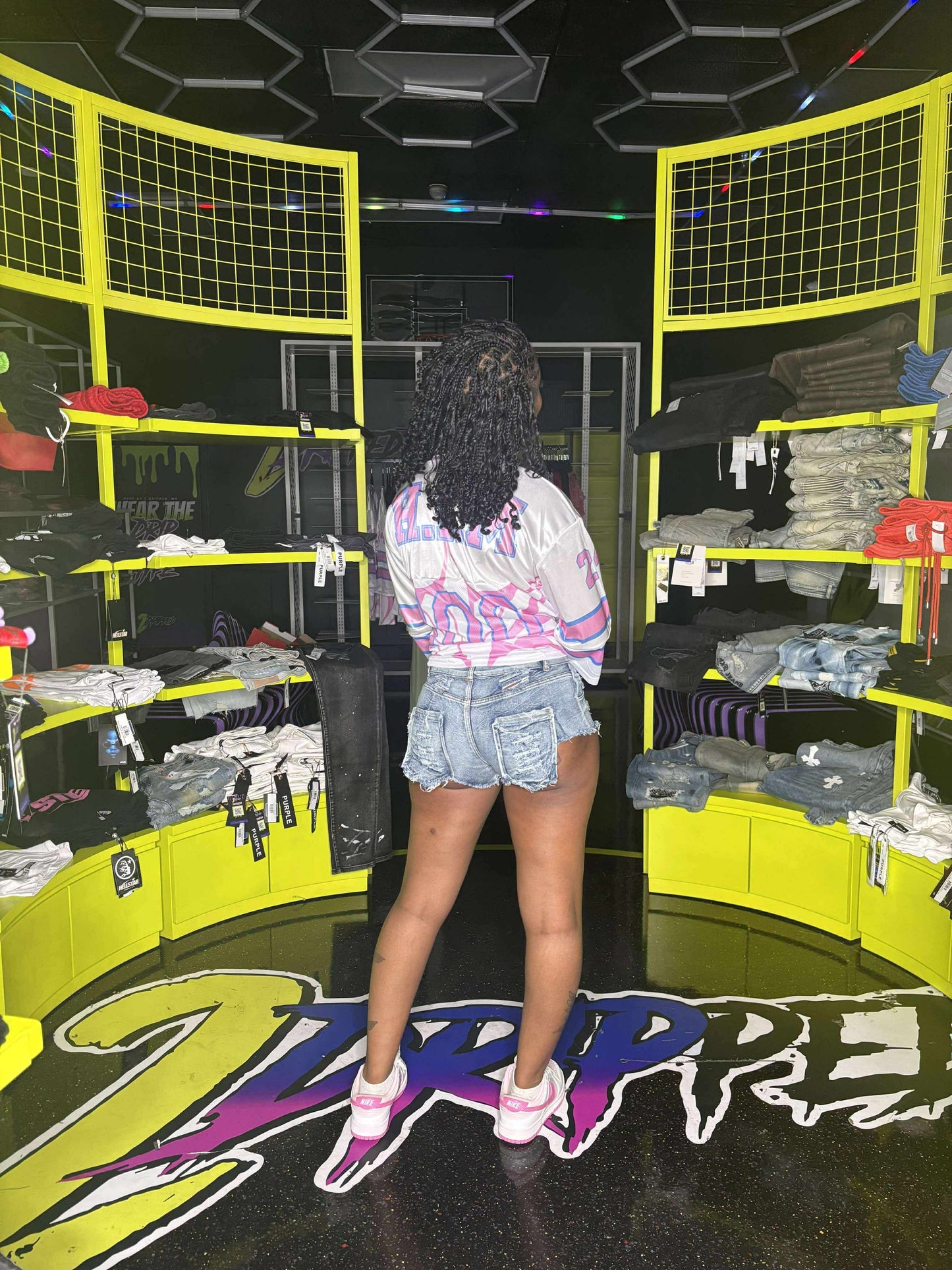 CHEEKY LIGHT BLUE JEAN SHORTS (ON HAND)