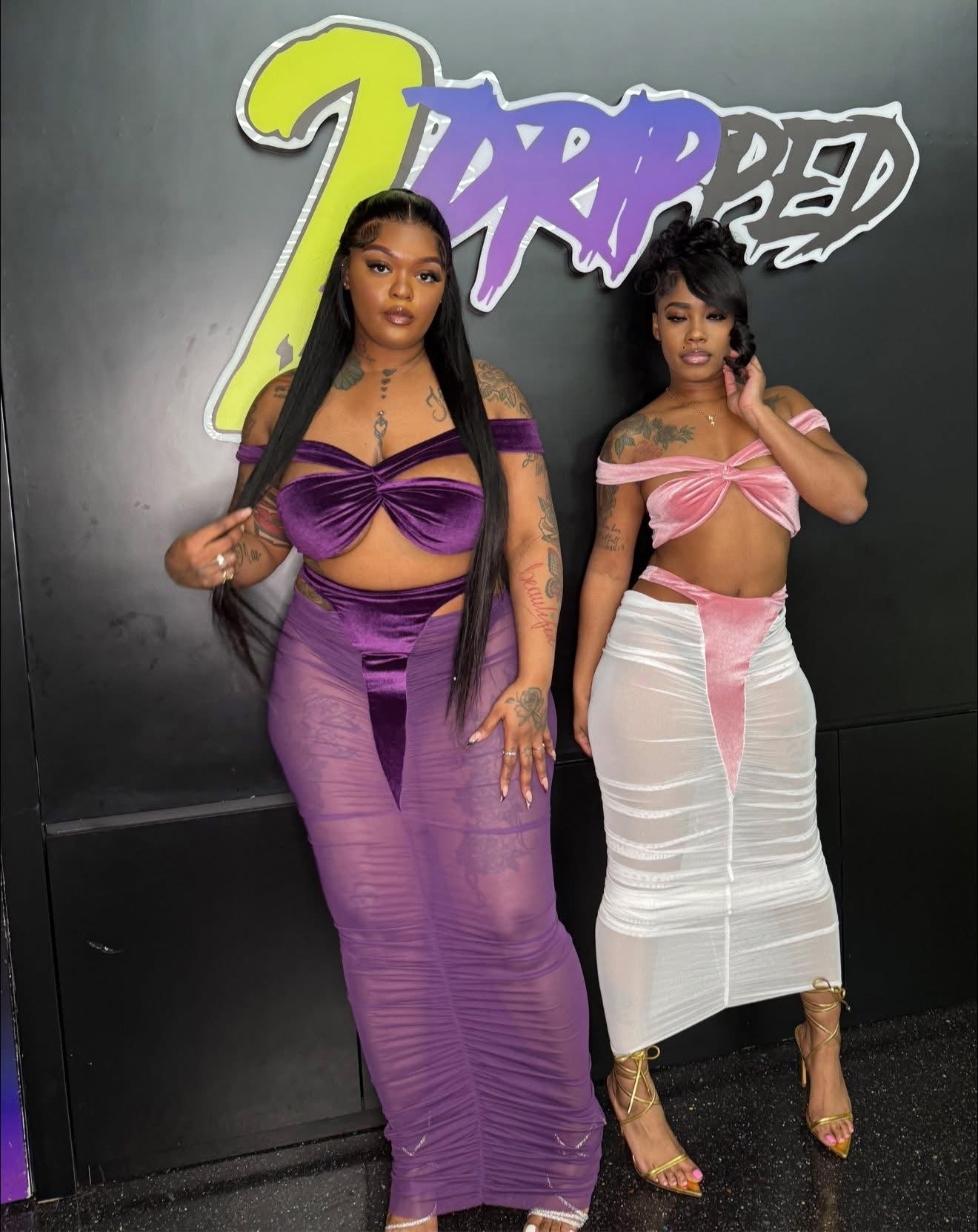 2PC NIGHT OUT DRESS SET (ON HAND)