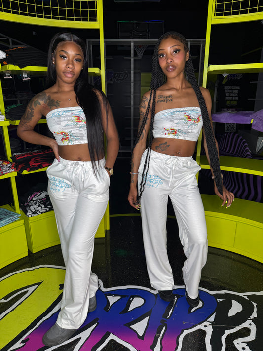 HARDE TUBE TOP PANTS SET (ON HAND)