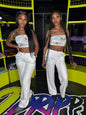 HARDE TUBE TOP PANTS SET (ON HAND)