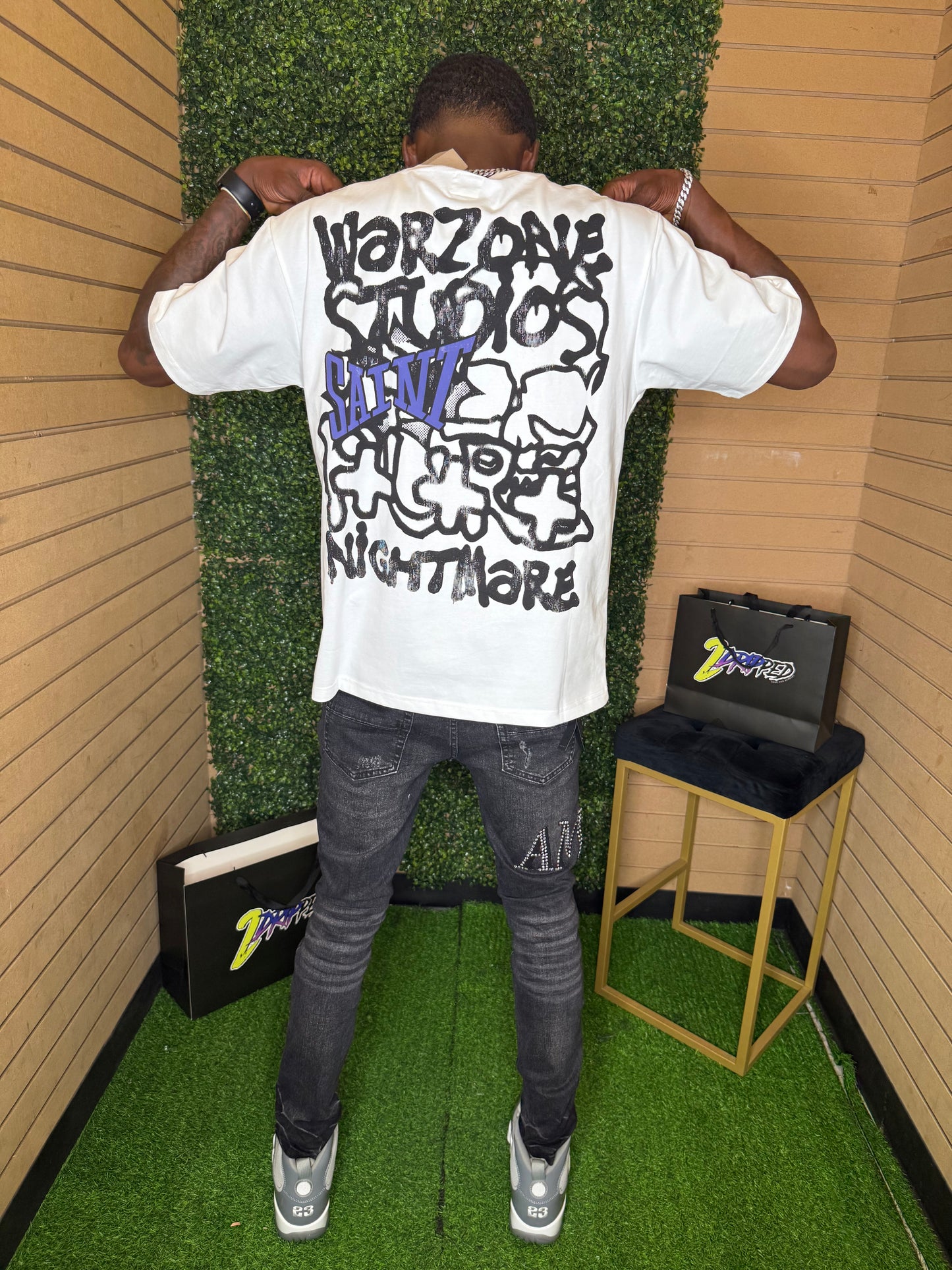 SAINT M PUMPKIN SHIRT (ON HAND)