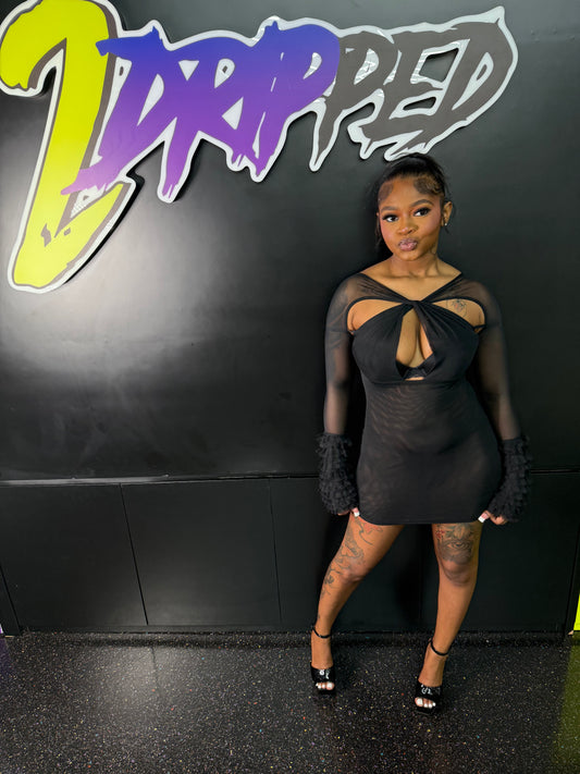 RUFFLE DRESS (ON HAND)