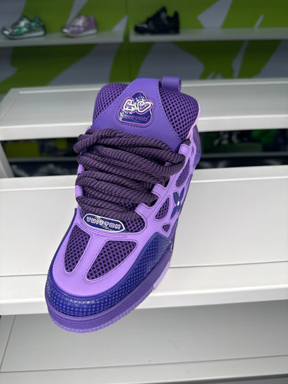 PURPLE AND LIGHT PURP SNEAKERS (ON HAND)