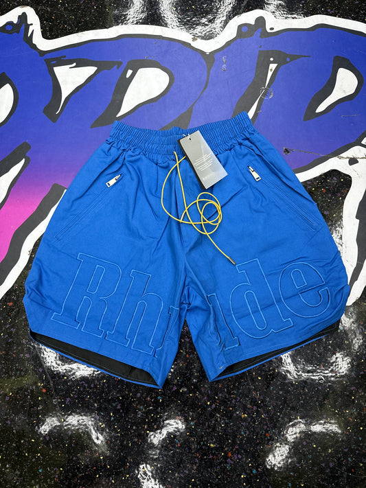 RUDE BLUE SHORTS (ON HAND)