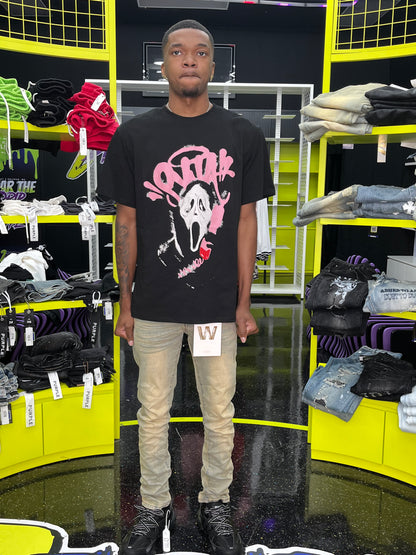 SYNA SCREAM BLACK TEE (ON HAND)