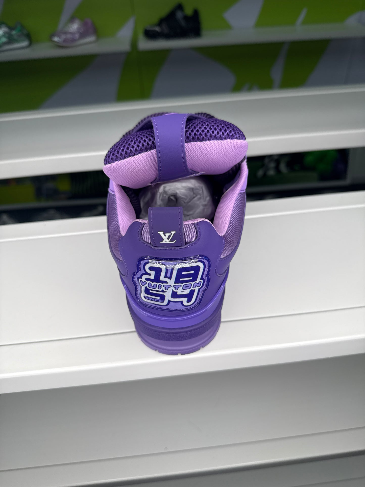 PURPLE AND LIGHT PURP SNEAKERS (ON HAND)