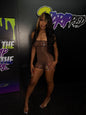 BROWN SEE THRU ONE PIECE (ON HAND)