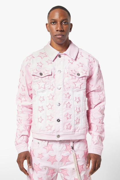 GUAPI PINK DEMIN JACKET (ON HAND)