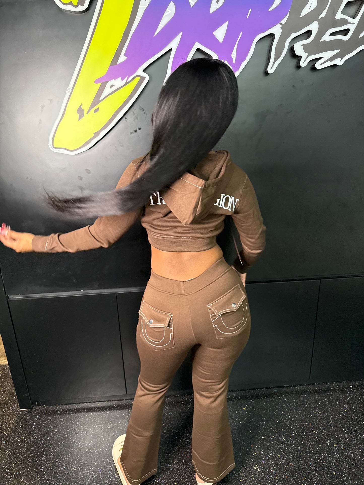 New Tru Religion Set Brown