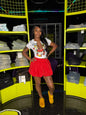 BUBBLE MINI SKIRT (ON HAND)