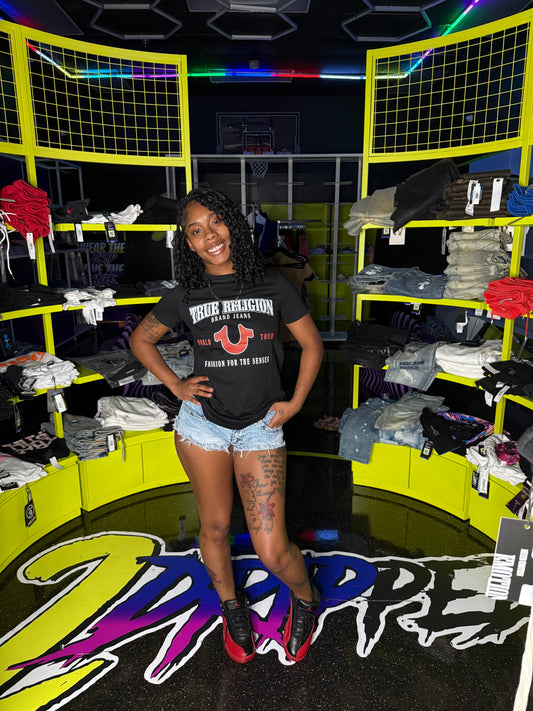 TRU T SHIRT BLACK ORIGINAL (ON HAND)