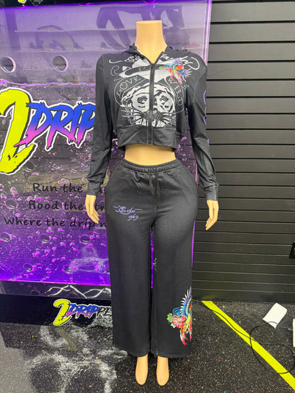 BLACK ED 2 PIECE SET (ON HAND)