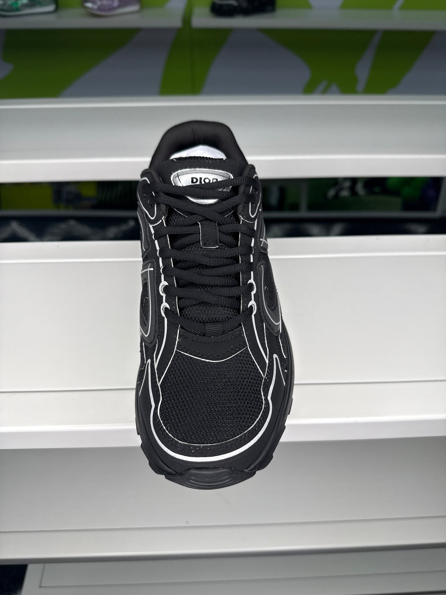 BLACK FOAM RUBBER SNEAKERS (ON HAND)