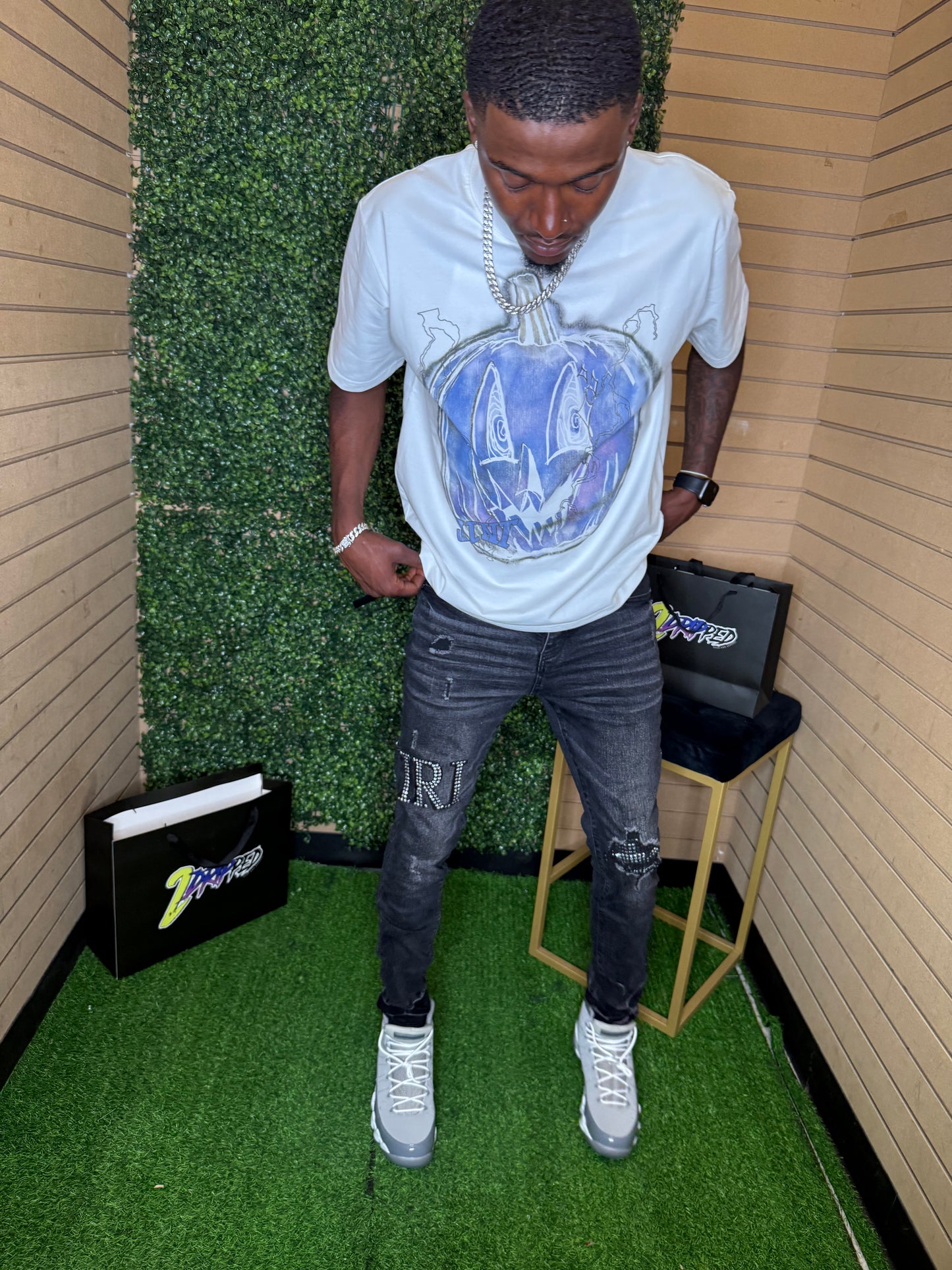 SAINT M PUMPKIN SHIRT (ON HAND)