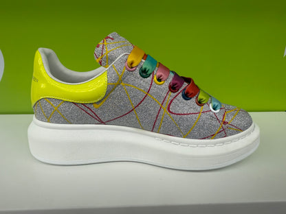 RAINBOW PLAT SNEAKERS (ON HAND)