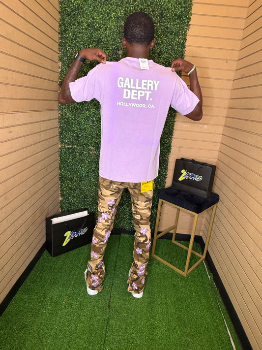 GUAPI CAMO BLOSSOM DENIM JEANS V2