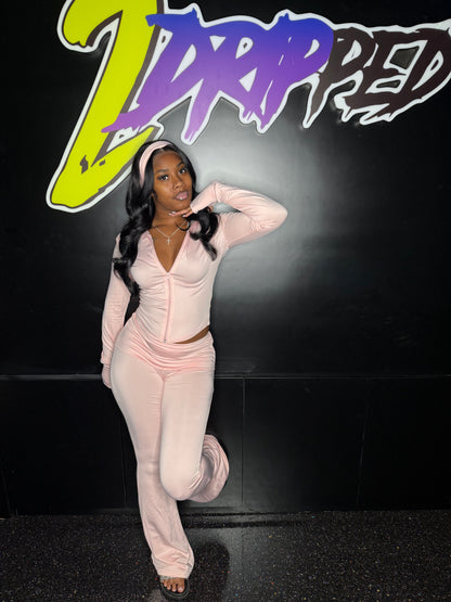 3 PIECE PINK ACTIVE SET (ON HAND)