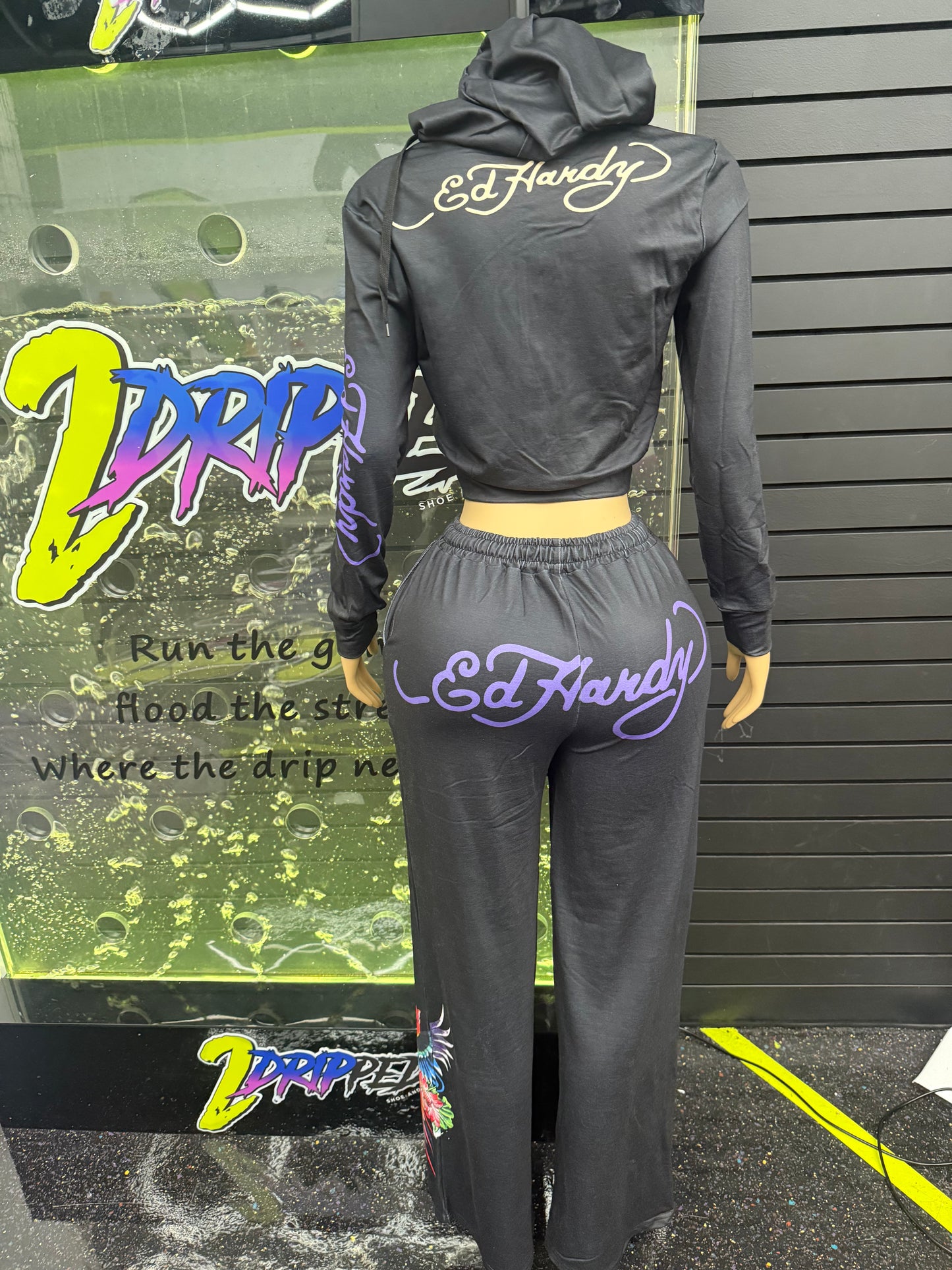 BLACK ED 2 PIECE SET (ON HAND)