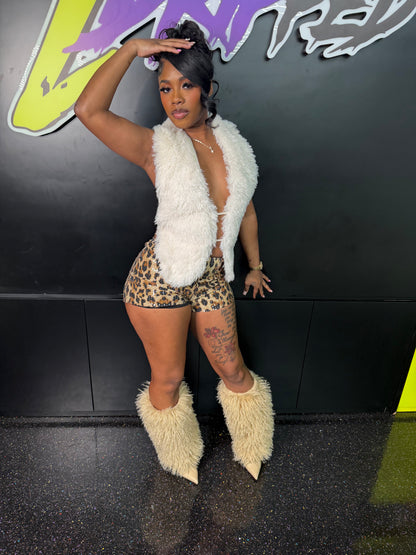 FUR VEST (ON HAND)