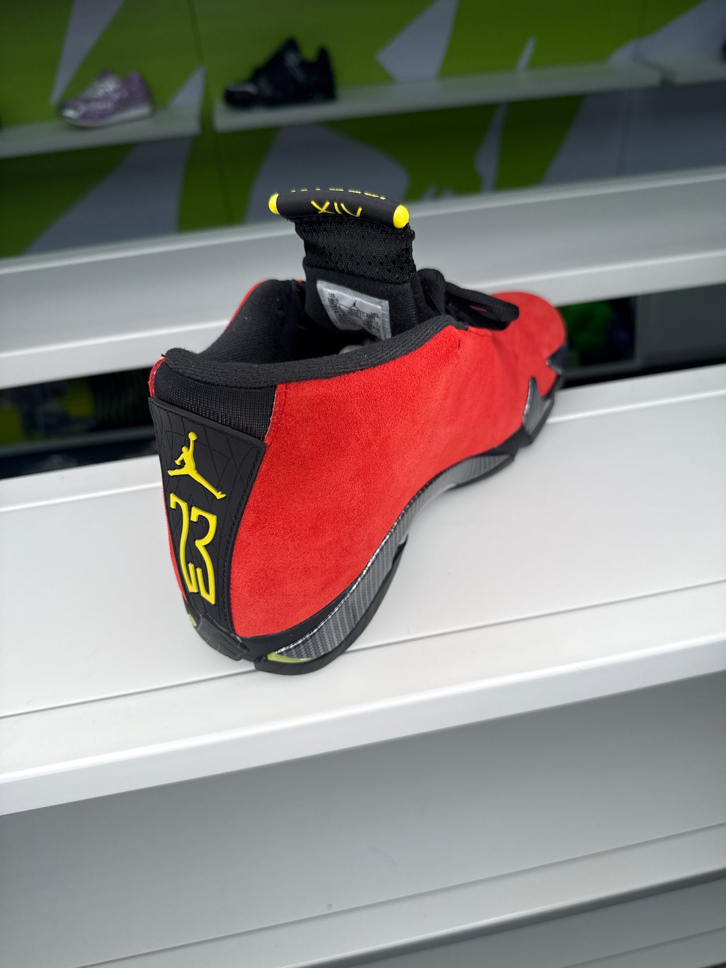 RED FERRARI SNEAKERS (ON HAND)