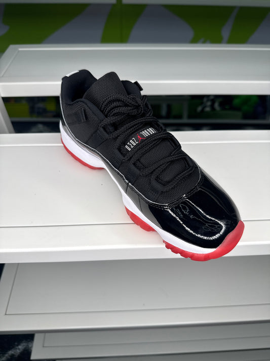 BLACK/RED BREAD SNEAKERS (ON HAND)