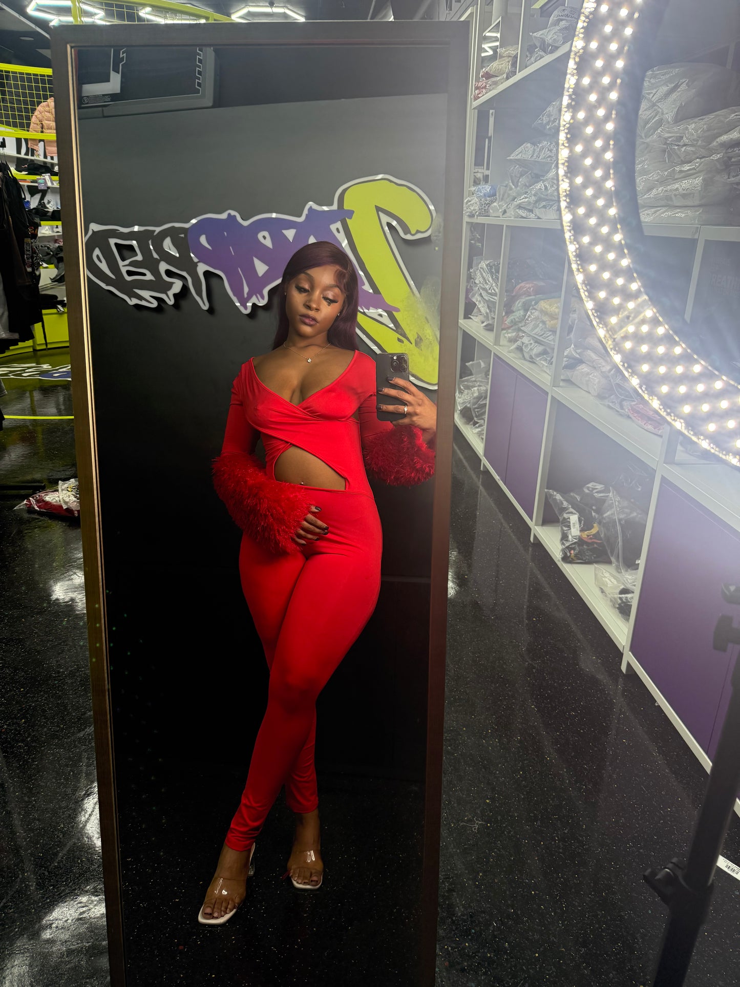 FUR RED ONE PC (ON HAND)