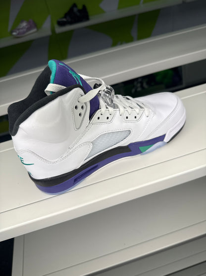 WHITE/GRAPE SNEAKERS (ON HAND)