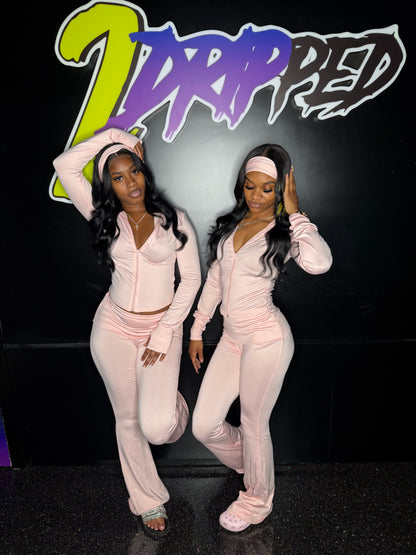 3 PIECE PINK ACTIVE SET (ON HAND)