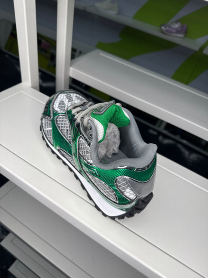 LACED IN GREEN/GRAY SNEAKERS