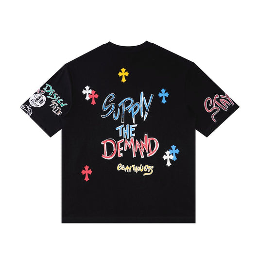 CH BLACK SUPPLY THE DEMAND T SHIRT (ON HAND)