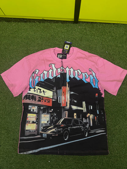 PINK GODSPEED T SHIRT (ON HAND)