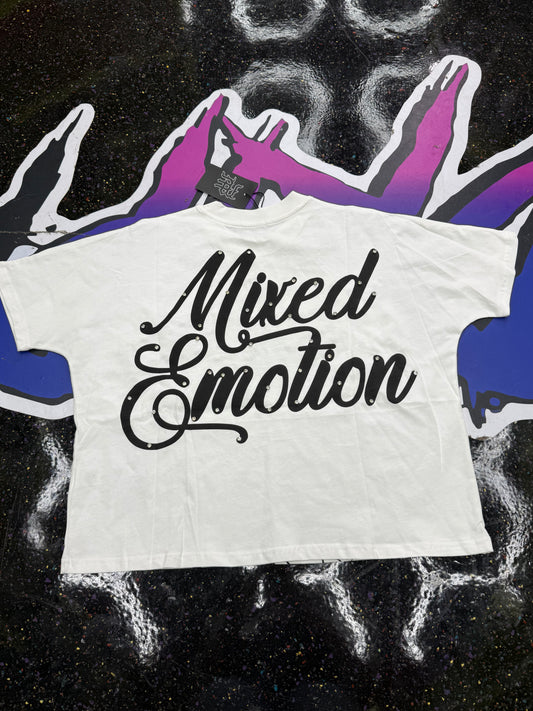 MIXED EMOTION WHITE CUPID TEE(ON HAND)