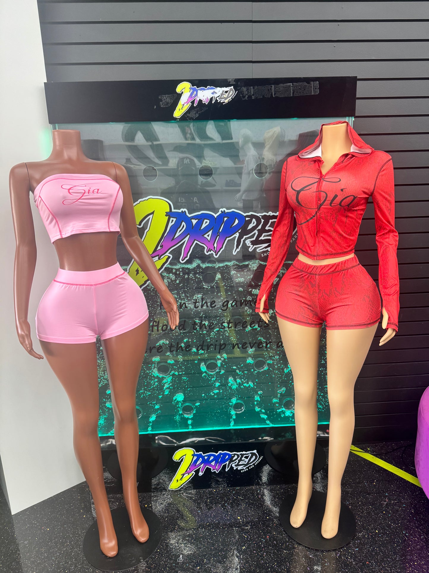 GIA LONGSLEEVE SHORT SET