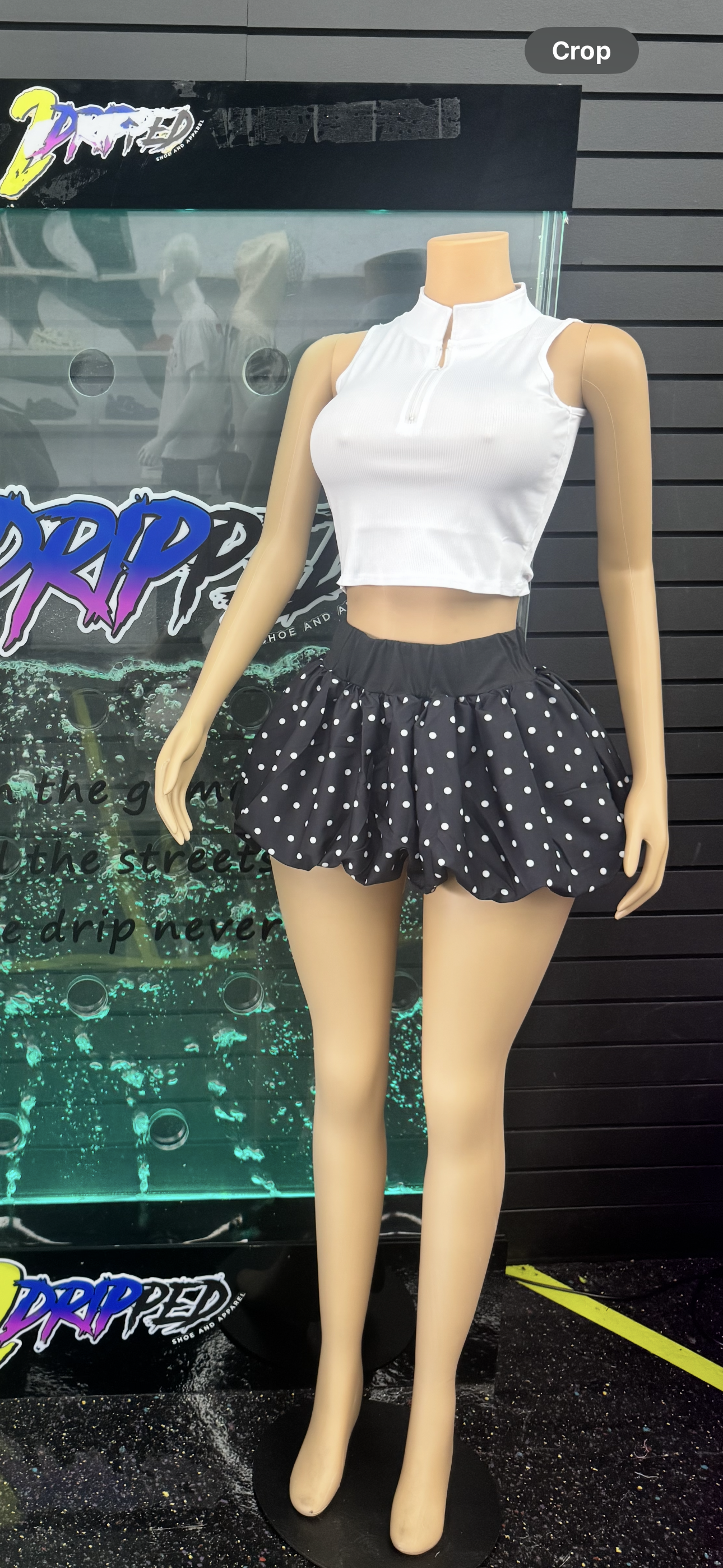 POLKA DOT SKIRT