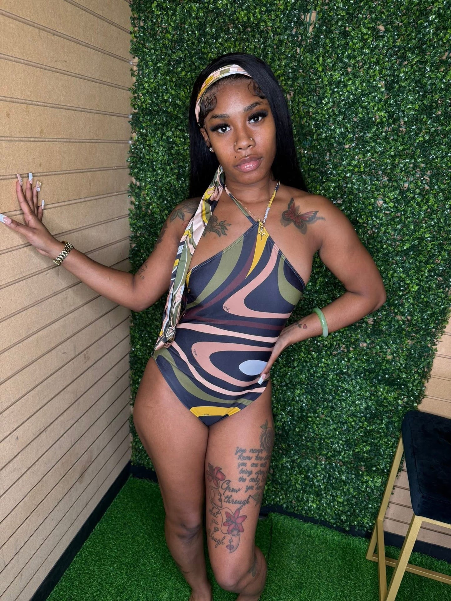 POISON IVY SWIMSUIT (ON HAND)