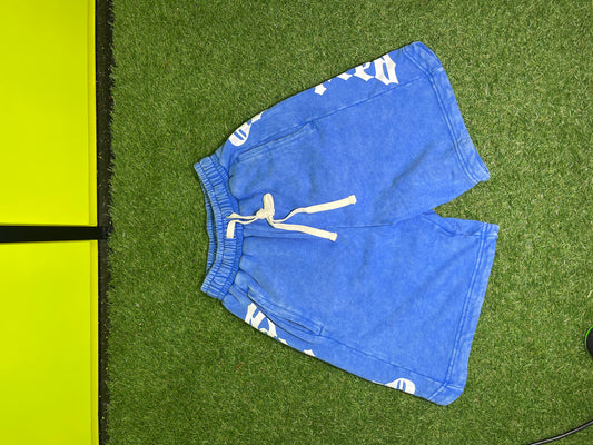 GODSPEED COURTSIDE BLUE WASHED SHORTS (ON HAND)