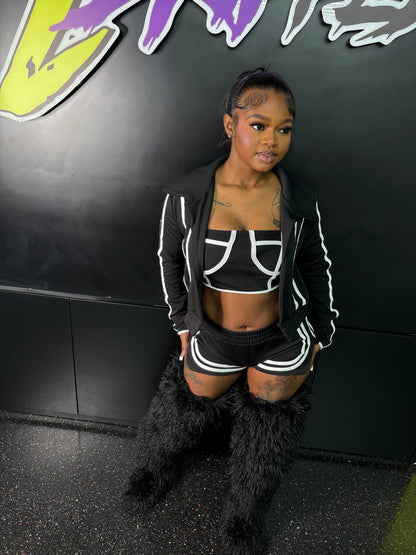 THIGH HIGH FUR BOOTS (ON HAND)