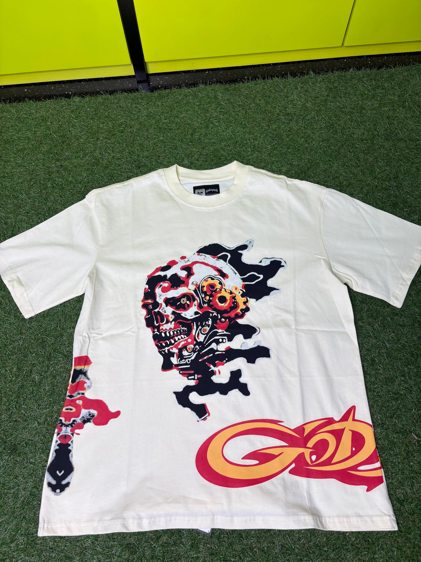 GODSPEED RED SKULL SHIRT (ON HAND)