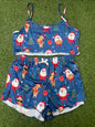 CHRISTMAS PAJAMA BRA SET (ON HAND)