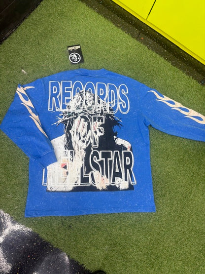 HELL STAR BLUE SHIRT (ON HAND)