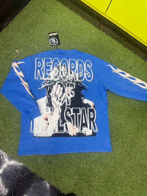 HELL STAR BLUE SHIRT (ON HAND)